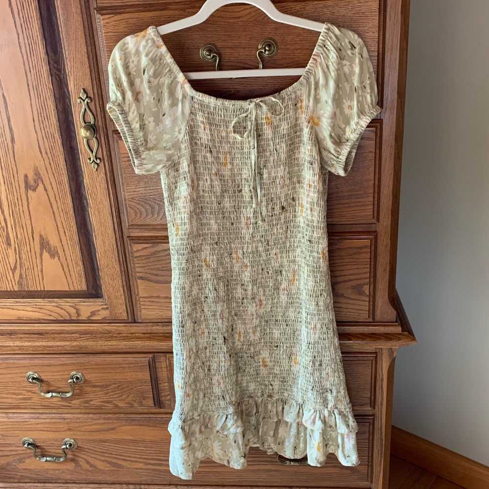 American Eagle ruffle dress